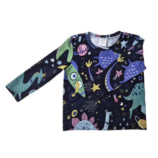 Space Dinosaurs Long Sleeve T-Shirt