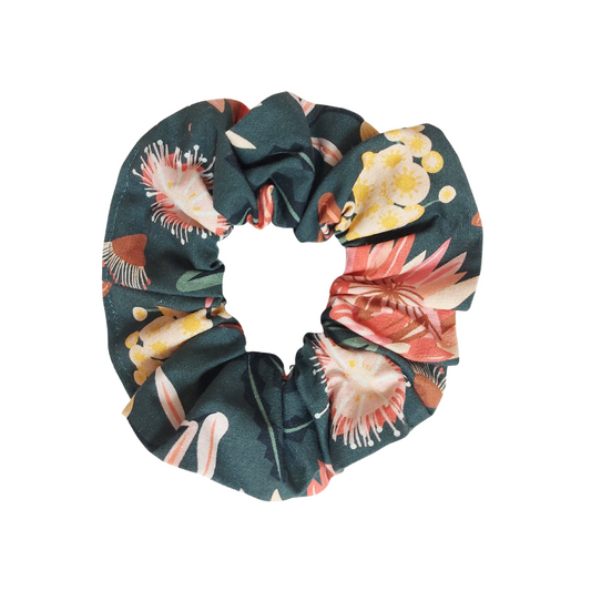 Native Floral Scrunchie