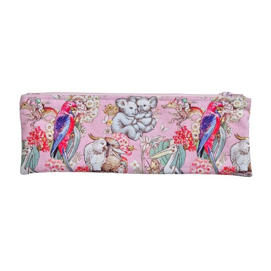 Small Pencil Case/Pouch - Pink May Gibbs