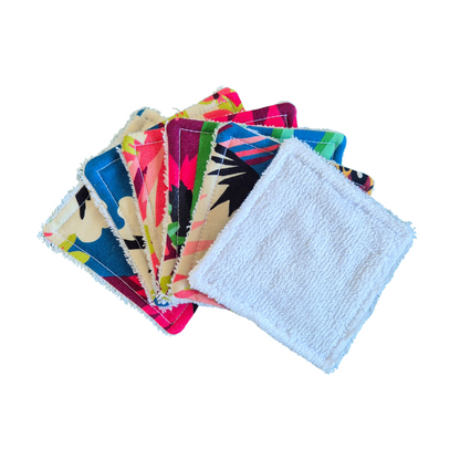 Reusable Make Up Wipes - Blue Butterfly