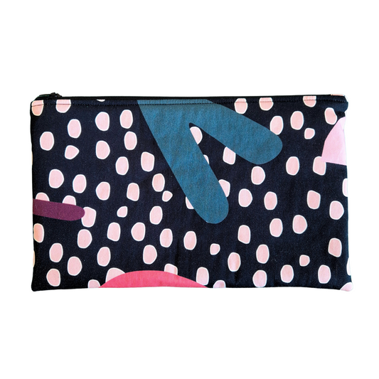 Large Pencil Case/Pouch - Shapes