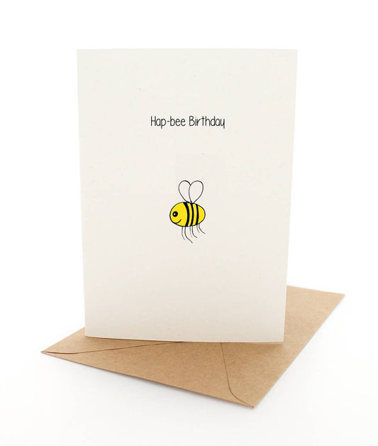 Punny Bee - Greeting Card