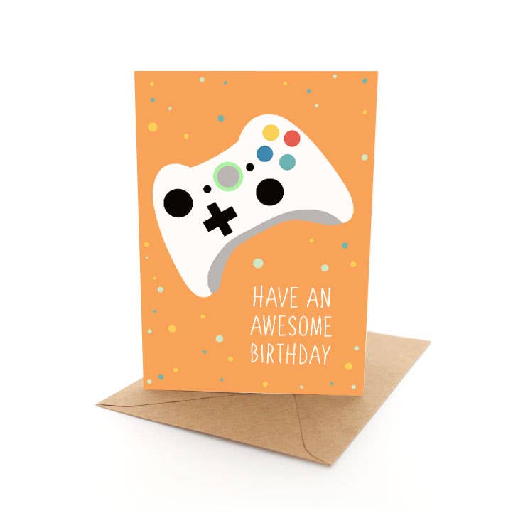 Birthday Gamer - Greeting Card