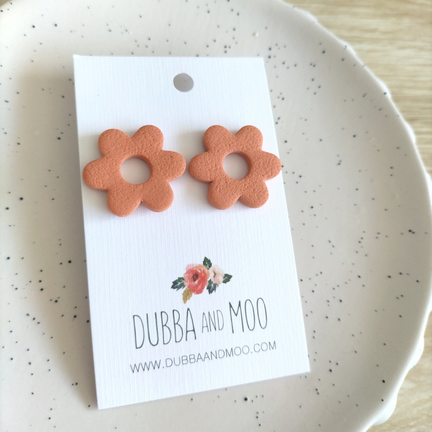 Statement Flower Studs - Assorted Colours