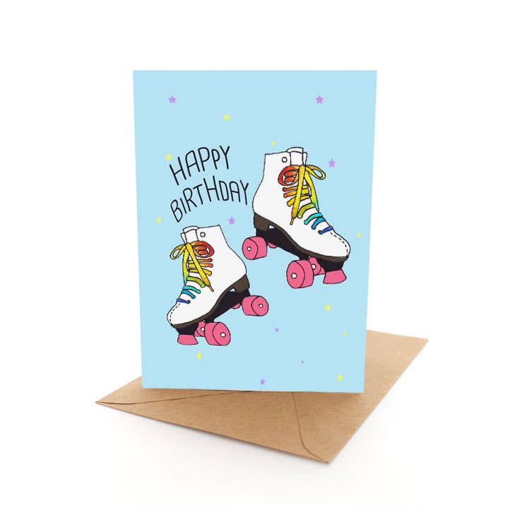 Rollerskates - Greeting Card