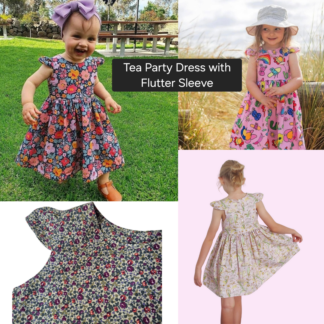 Tea Party Dress - Custom Made (CHOOSE FABRIC)